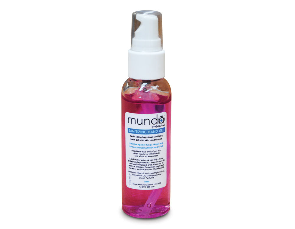Mundo Sanitising Hand Gel 60ml Pack of 10
