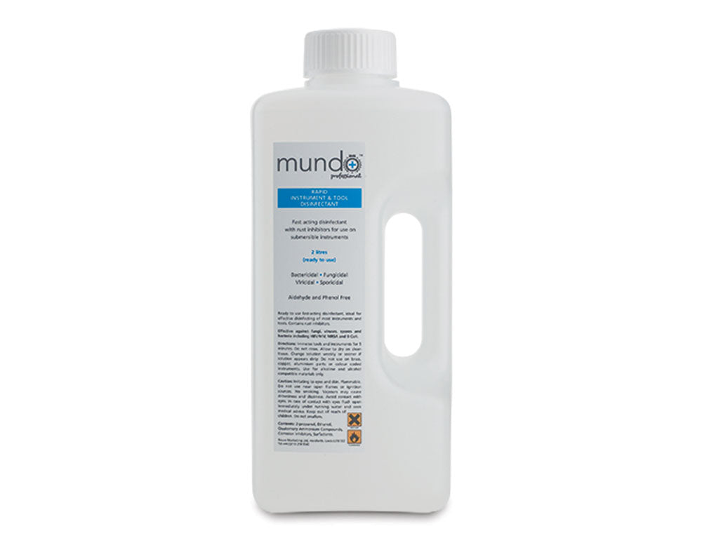 Mundo Rapid Instrument Disinfectant 2 Litres