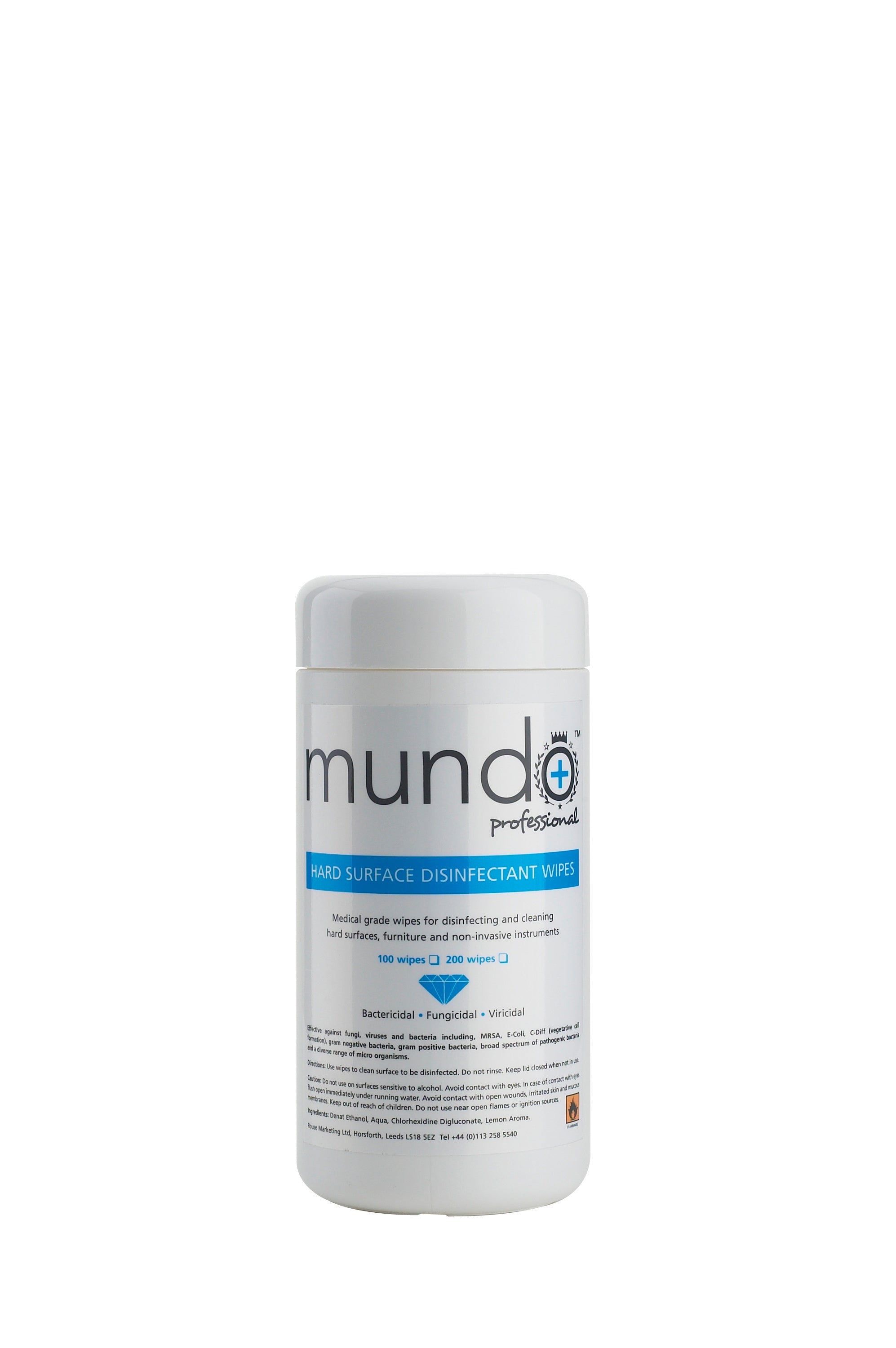 Mundo Surface Disinfectant Wipes Pack of 100