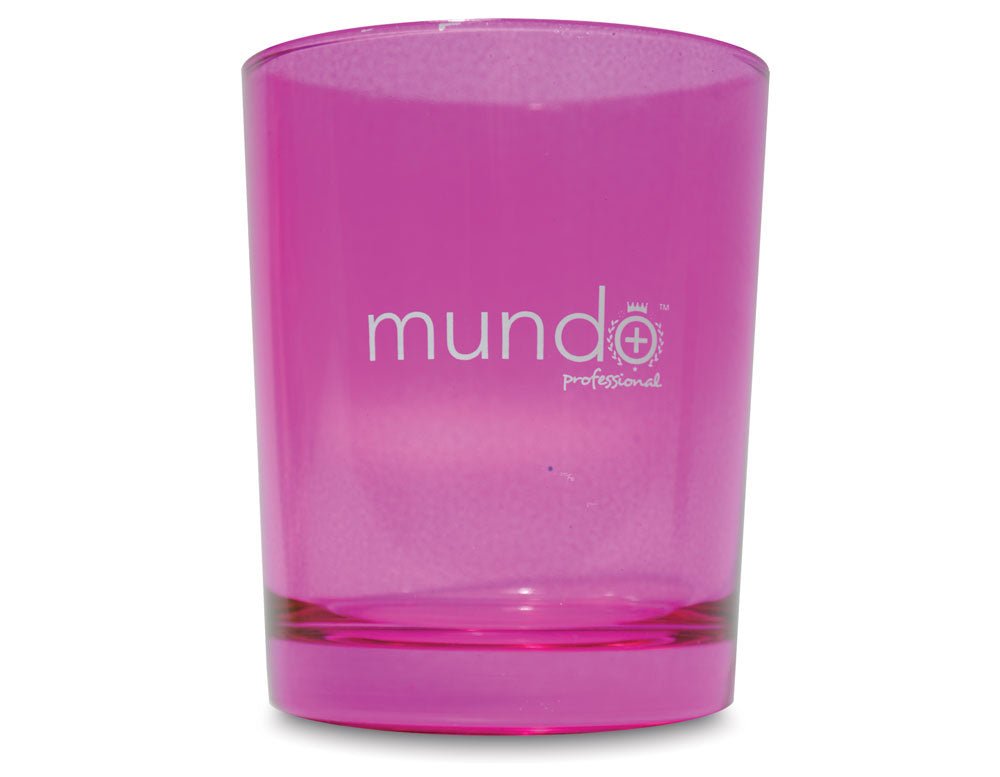 Mundo Disinfectant Jar Small Pink - Salon Hygiene - SalonExpress