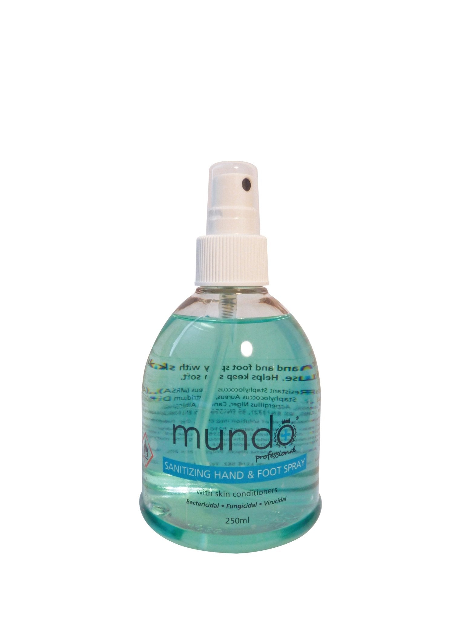 Mundo Sanitising Hand & Foot Spray 250ml - Salon Hygiene - SalonExpress