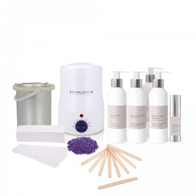 MONU 1000CC HEATER HOT WAX STARTER KIT