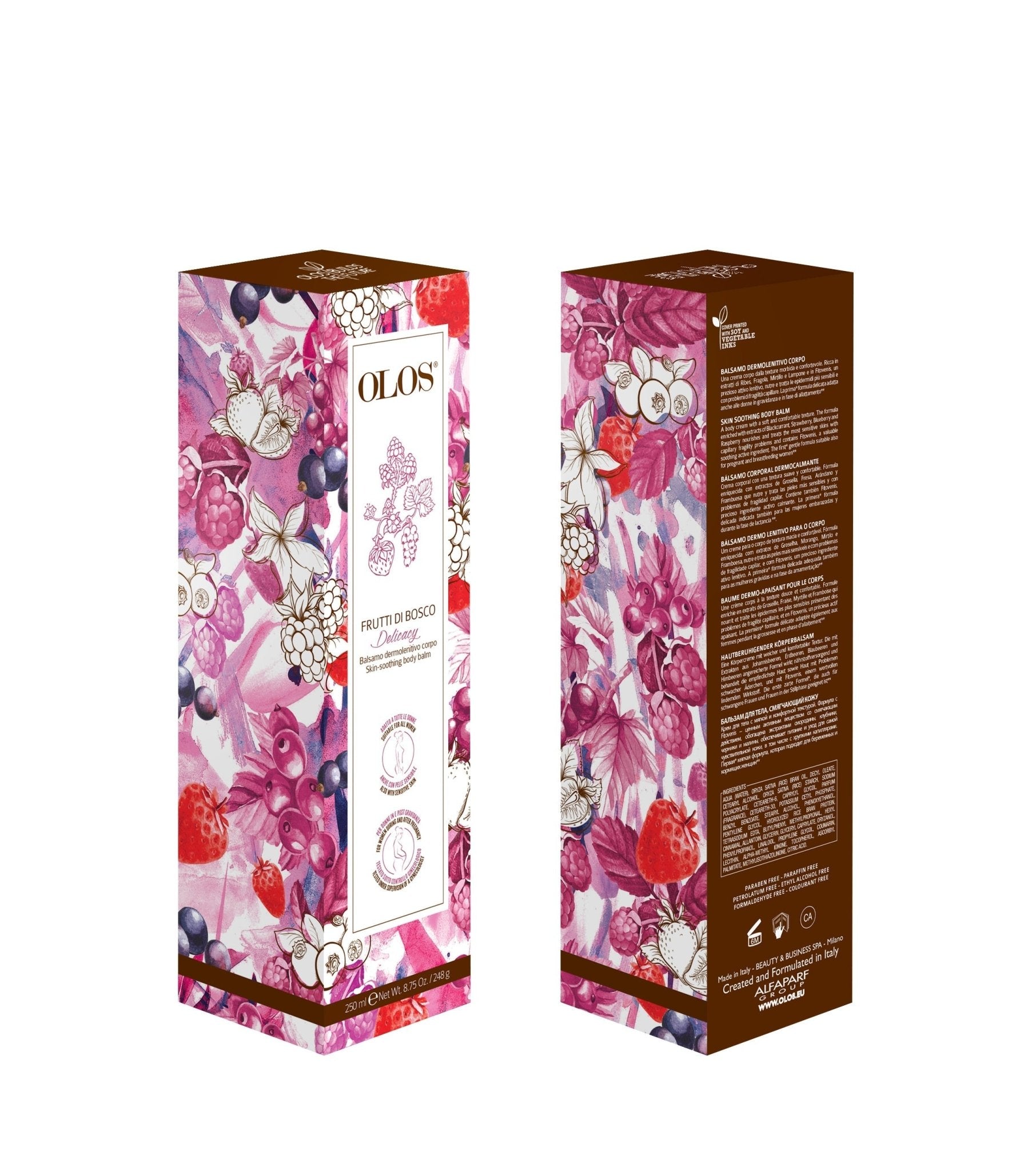 OLOS Frutti Di Bosco Body Delicacy Balm 250ml - Ampoules & Serums - SalonExpress