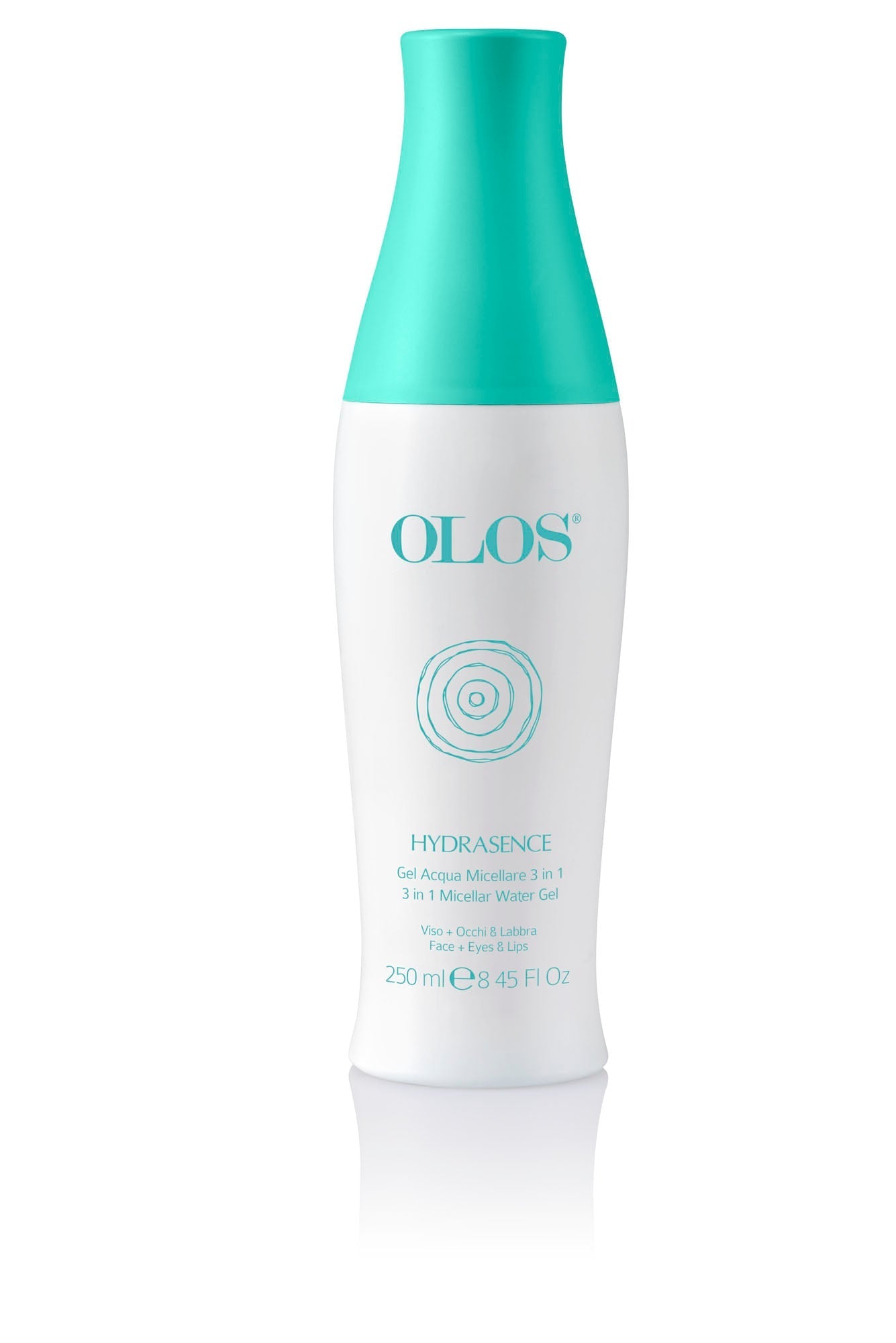 OLOS Hydrasence 3 in 1 Micellar Water Gel - Face, Eyes & Lips 250ml - Ampoules & Serums - SalonExpress