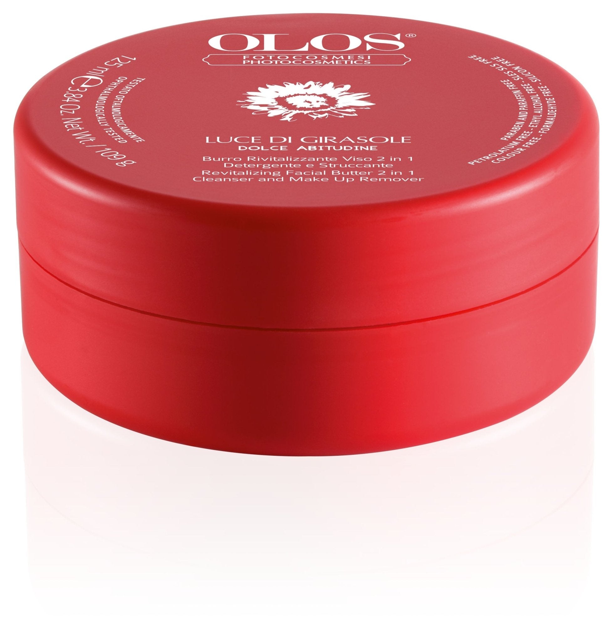 OLOS Luce Di Girasole Revitalising Facial Butter 2 in 1 Cleanser and Makeup Remover 125ml - Cleansers - SalonExpress