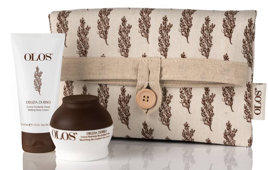 OLOS Kit Face & Body Delizia De Riso - Skin & Bodycare - SalonExpress