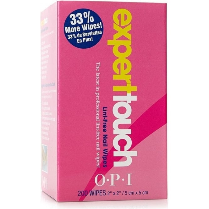 OPI Nail Wipes Pack of 200 - Creams & Liquids - SalonExpress