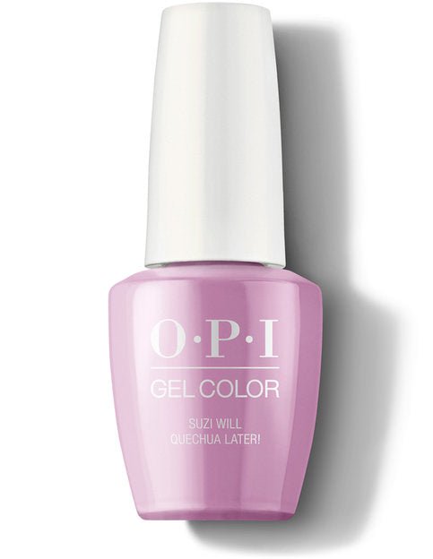 OPI GelColor Suzi Will Quechua Later! - Nail Polish - Gel Polish - SalonExpress