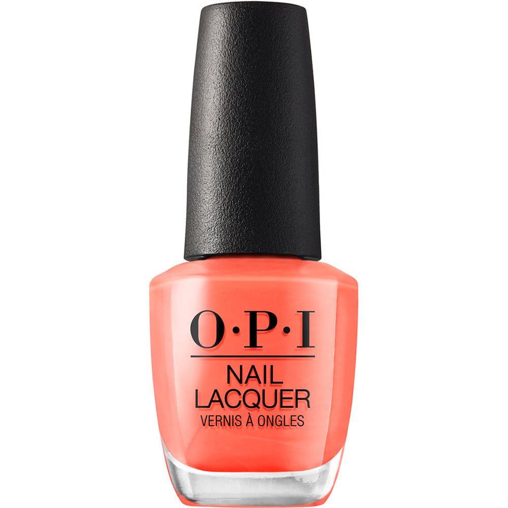 OPI Nail Lacquer Neon Orange You A Rockstar - Nail Polish - Short Wear - SalonExpress