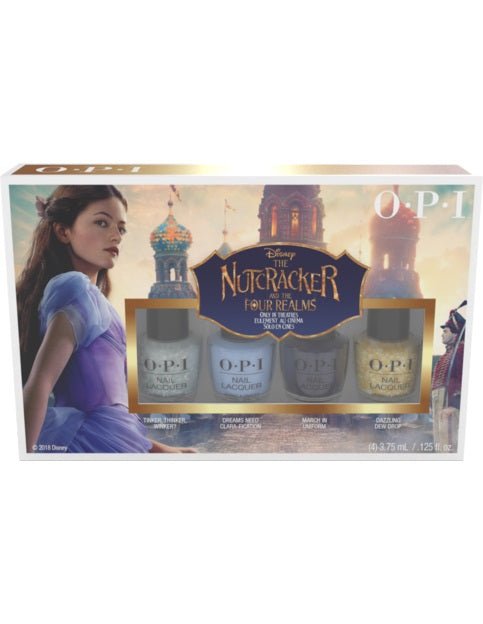 OPI Nail Lacquer Nutcracker Mini 4 Pack - Nail Polish - Short Wear - SalonExpress