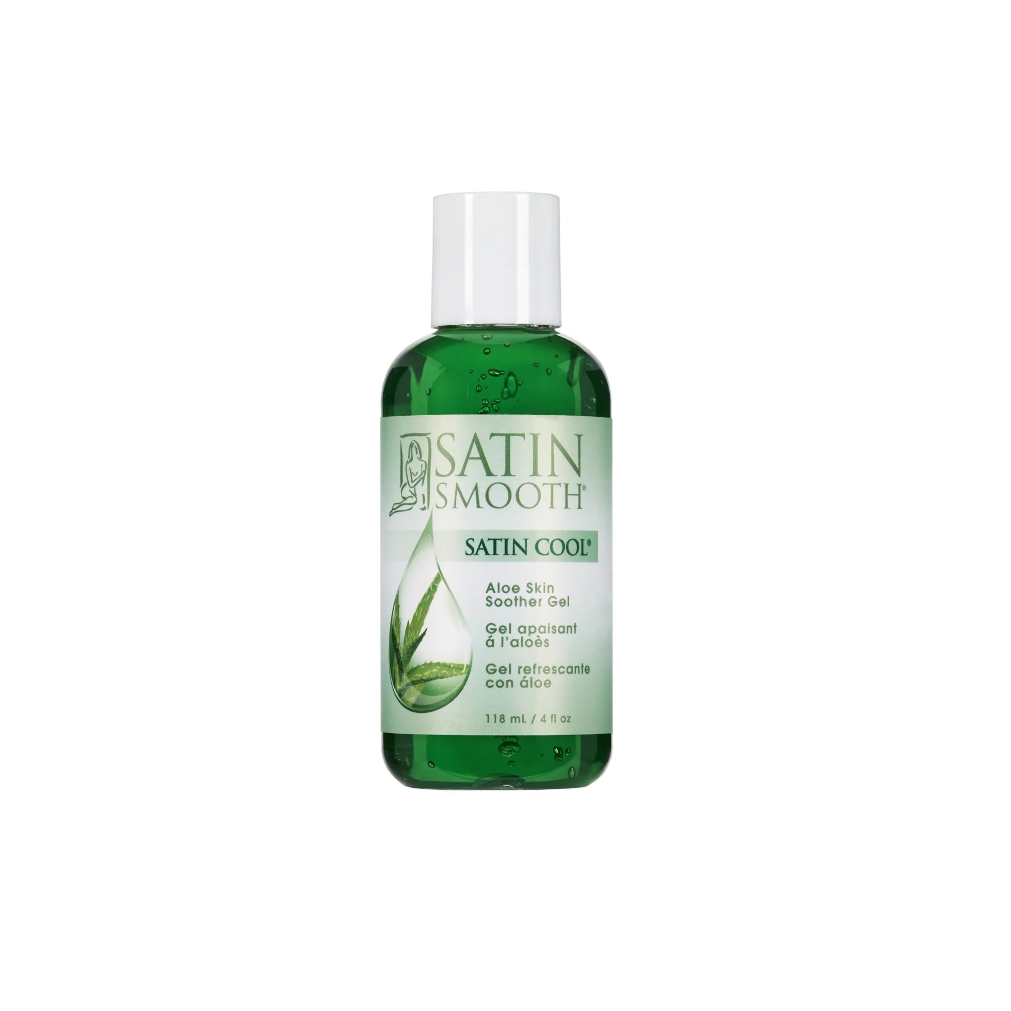 Satin Smooth Cool Aloe Vera Skin Soother 4oz/118ml - SalonExpress
