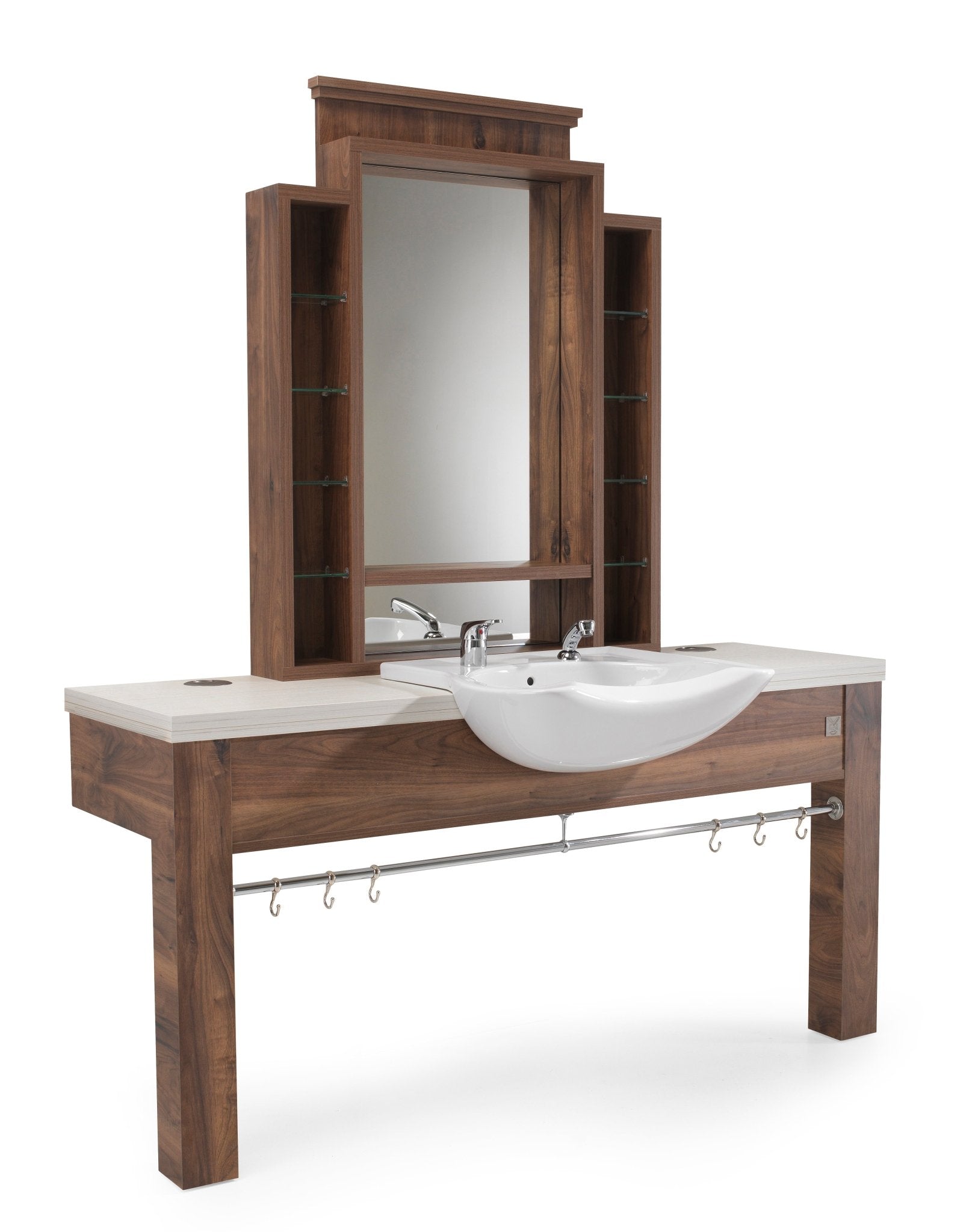 Montana Unit with Frontwash Basin - Wall Units - SalonExpress