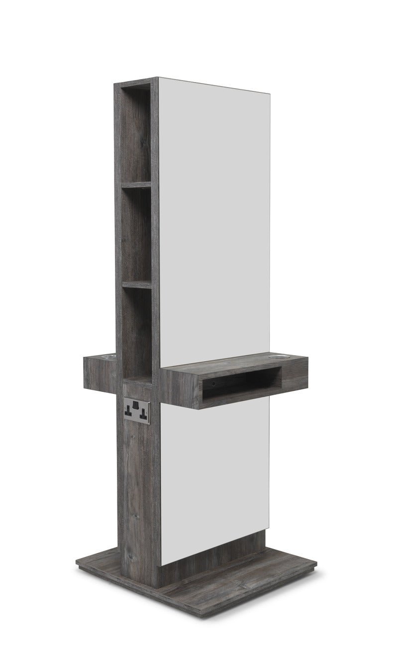 Rimini Wall Unit (MFC) - Michi gan, elm, rustic oak, pine, - Wall Units - SalonExpress