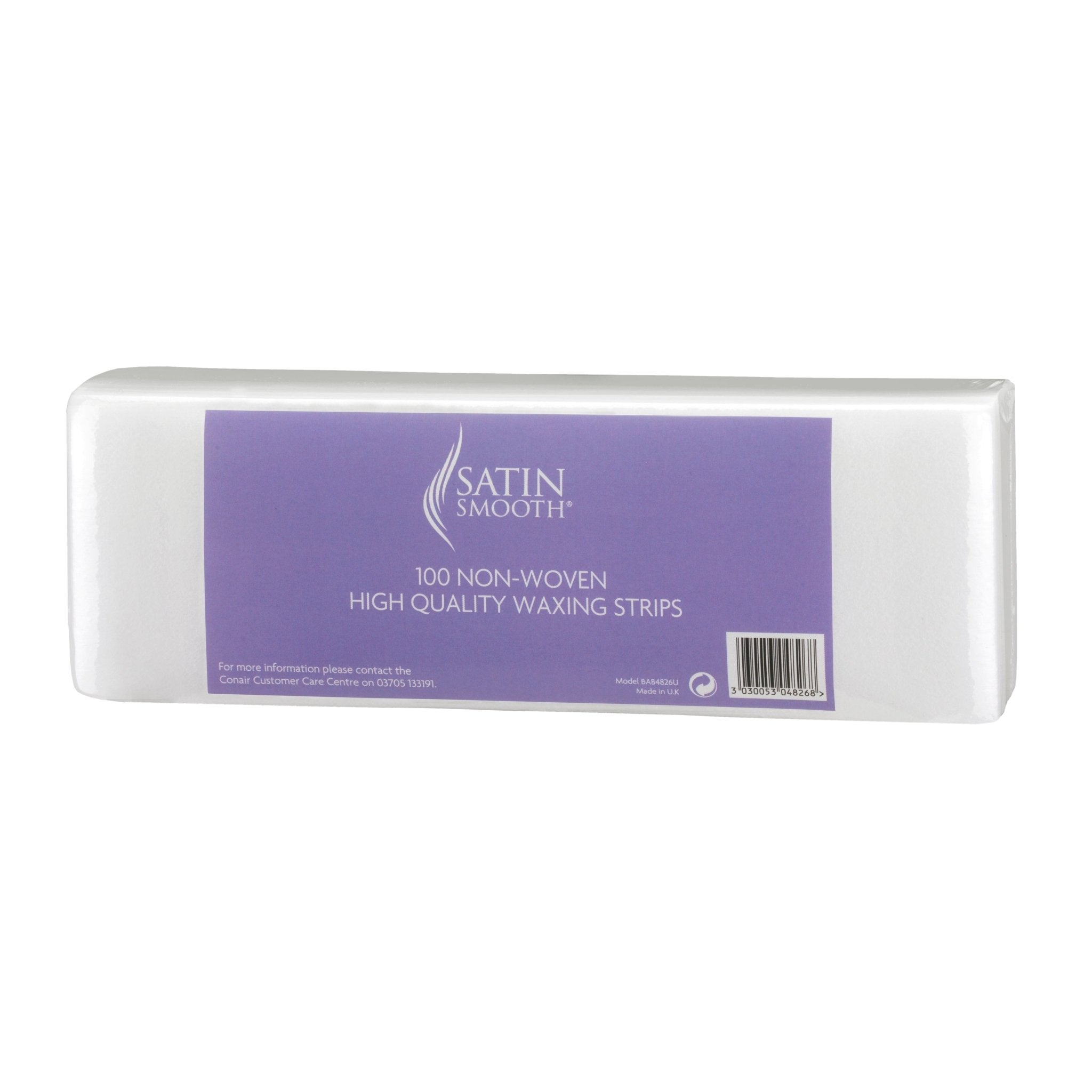 SATIN SMOOTH Paper/ Non woven Waxing Strips (100) - Strips & Spatulas - SalonExpress