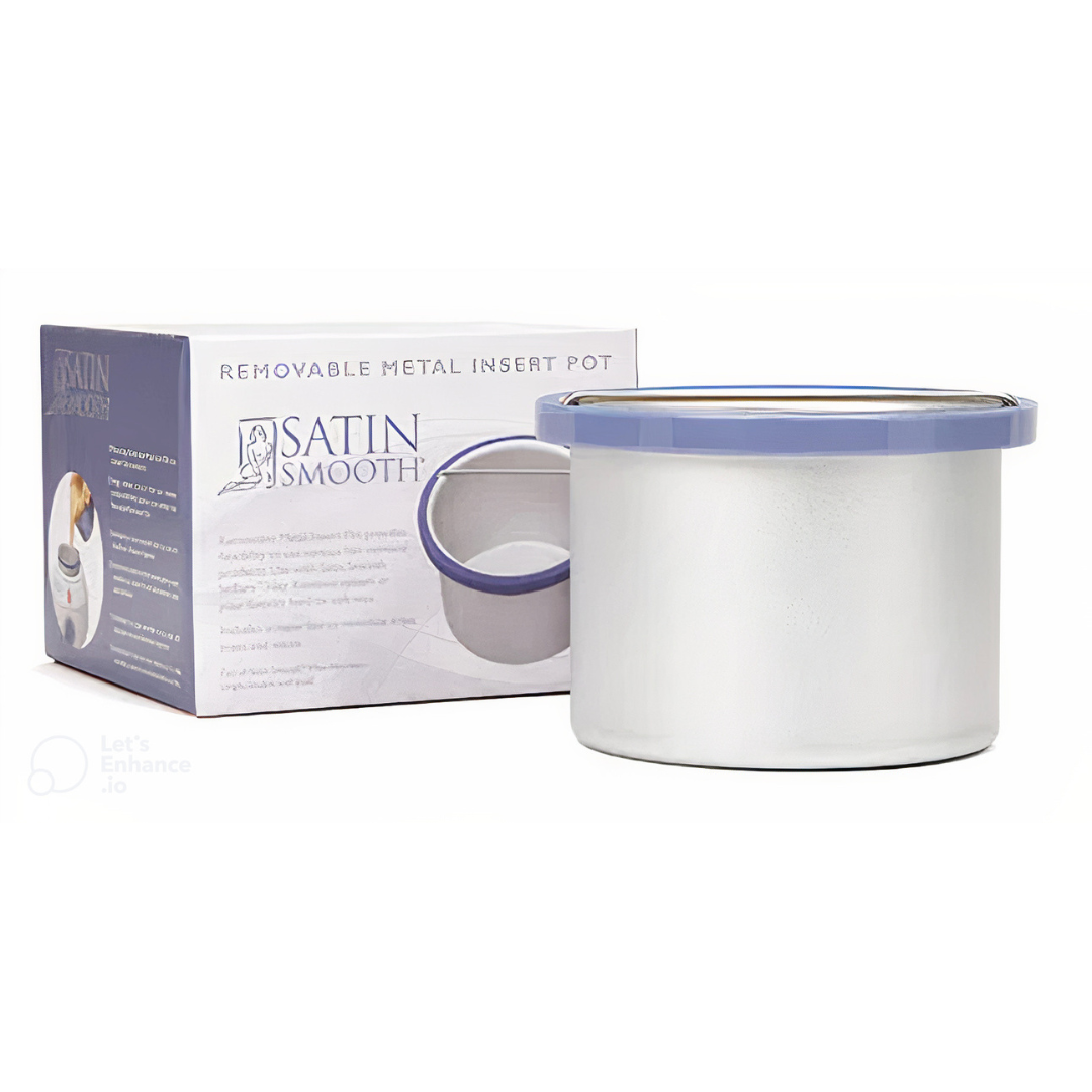 SATIN SMOOTH Removable Insert Pot for Wax Heater - Heaters & Starter Kits - SalonExpress