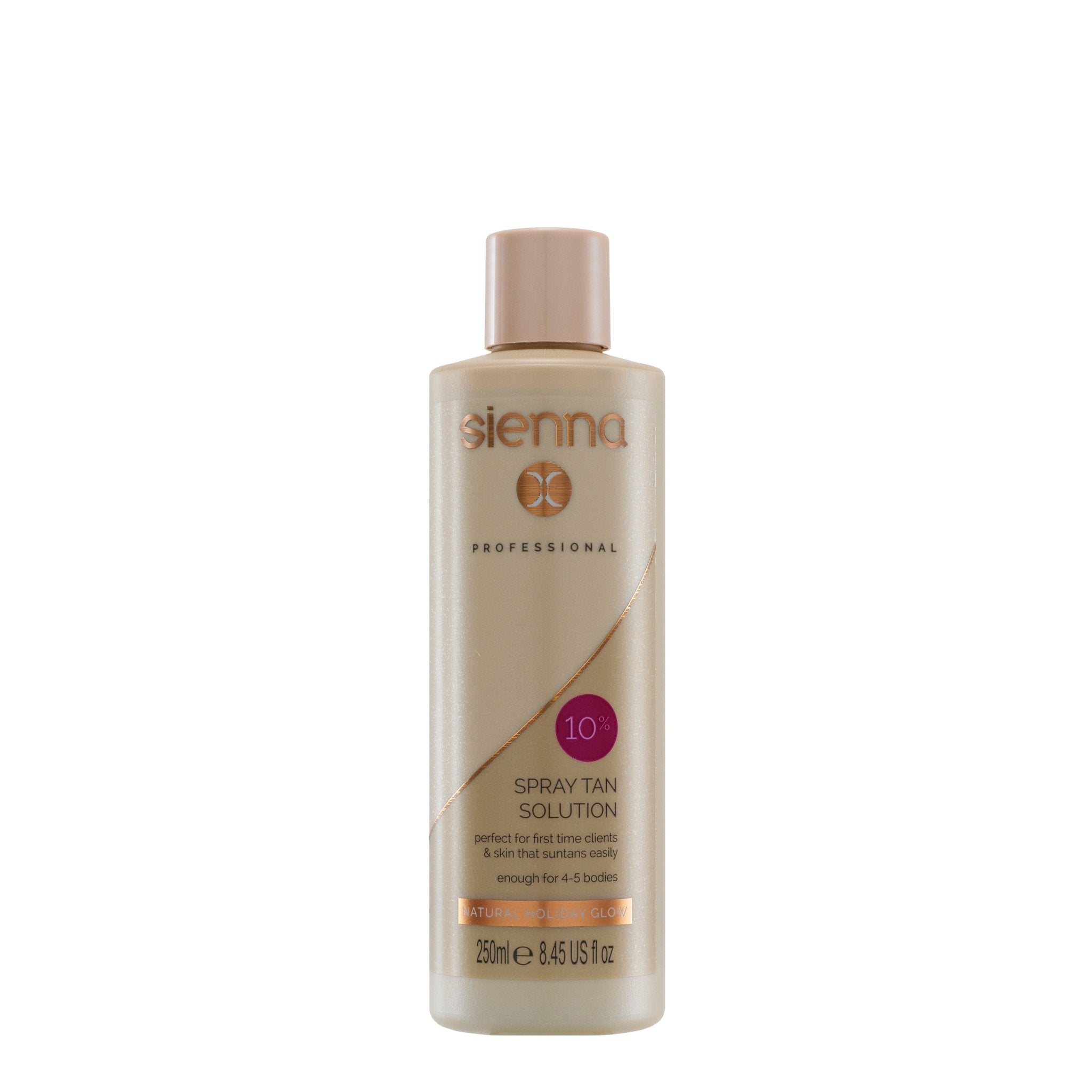 SIENNA X 10% Tanning Solution 250ml - Spray Tan Liquids - SalonExpress