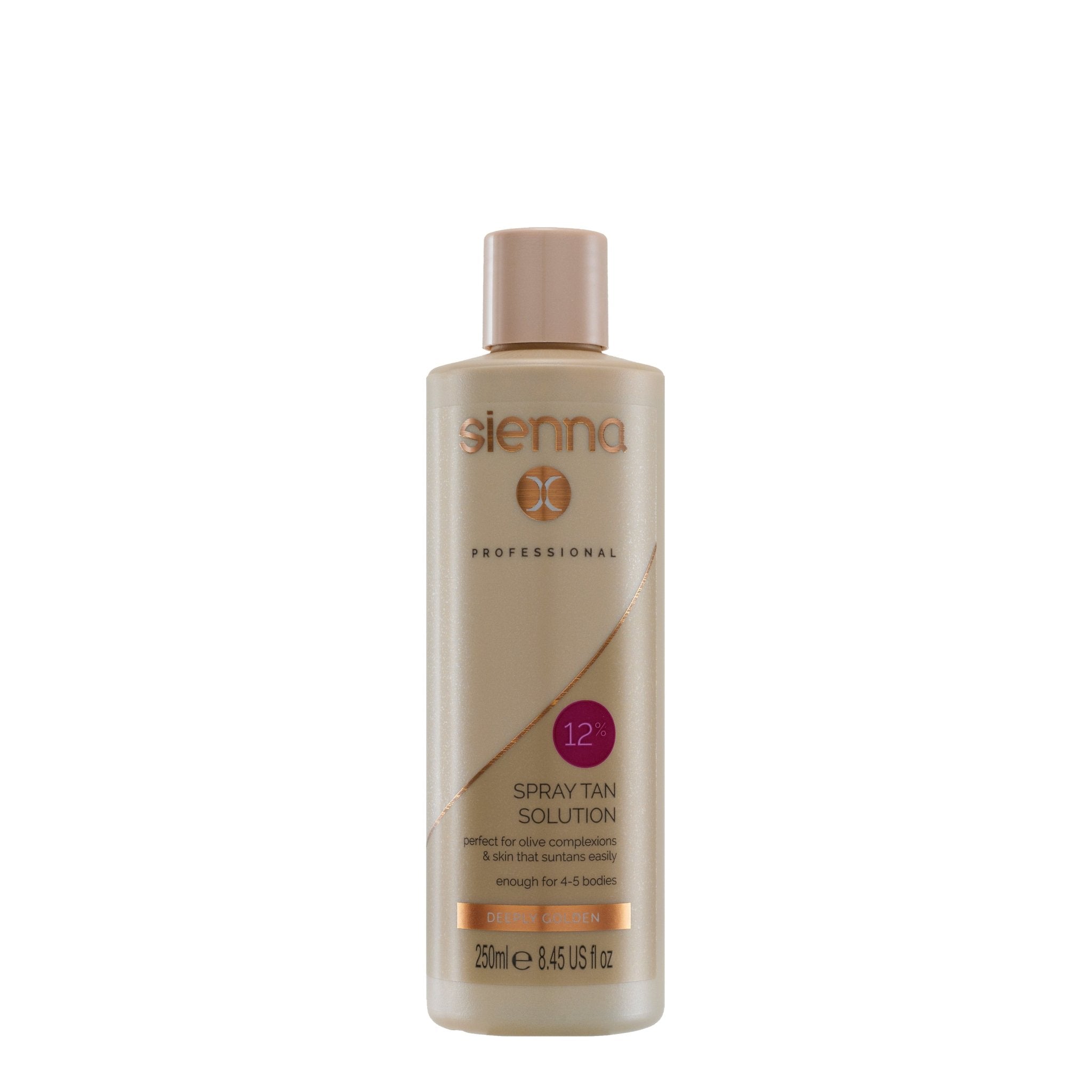 SIENNA X 12% Tanning Solution 250ml - Spray Tan Liquids - SalonExpress