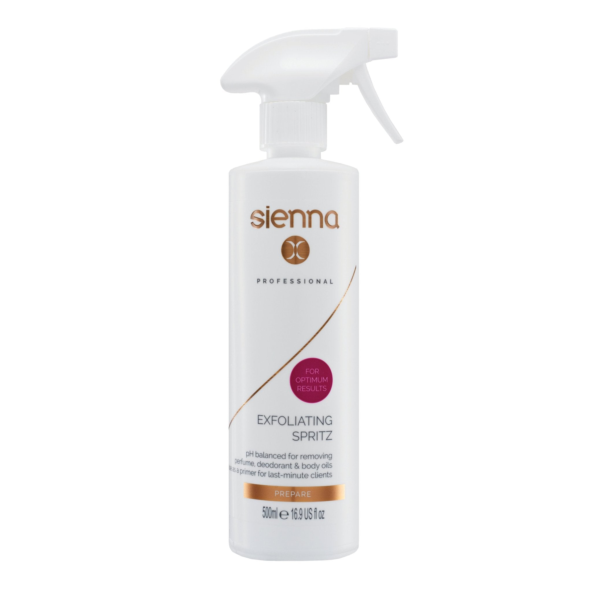 SIENNA X Exfoliating Preparation Spritz 500ml - Spray Tan Liquids - SalonExpress