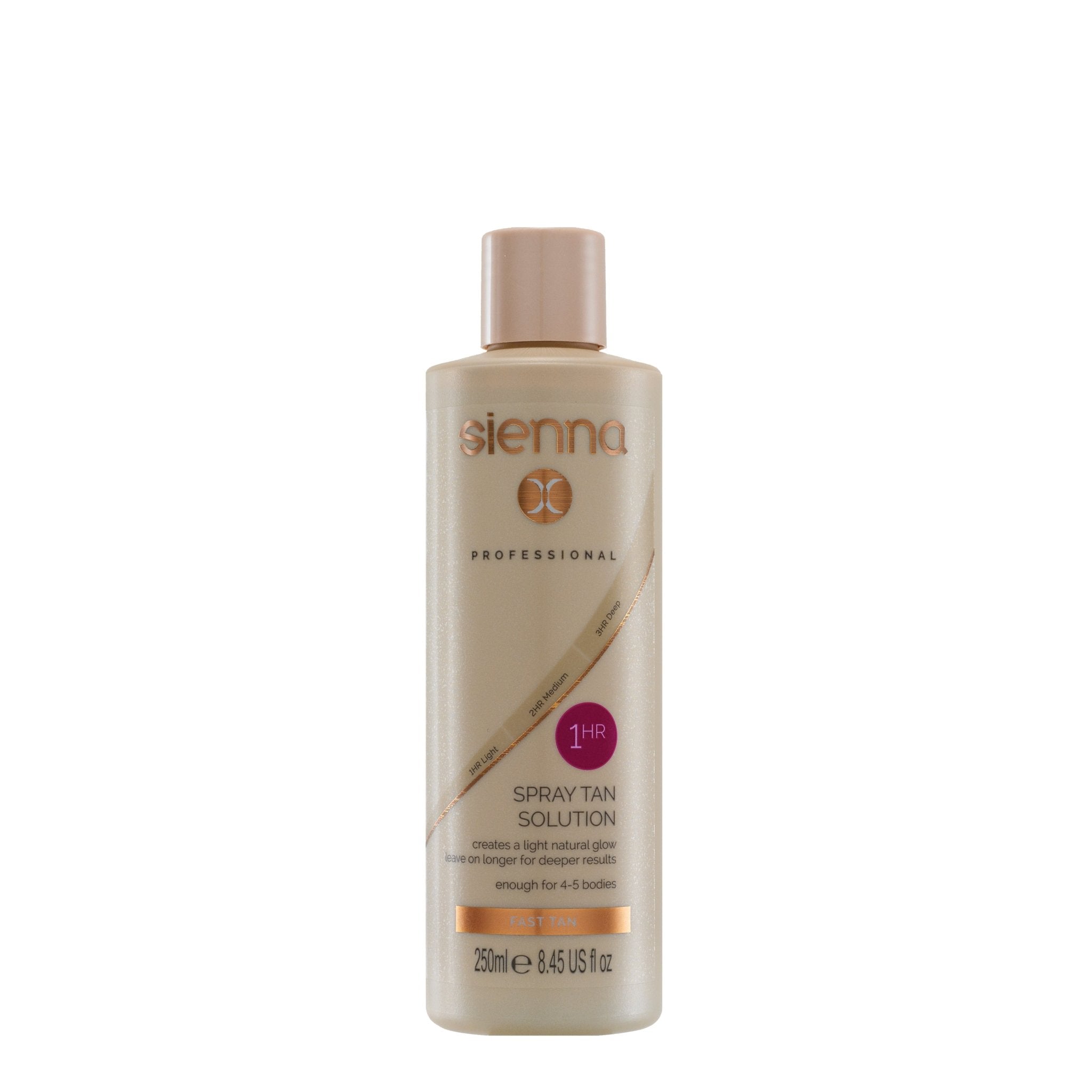 SIENNA X One Hour HIT Tan 250ml - Spray Tan Liquids - SalonExpress