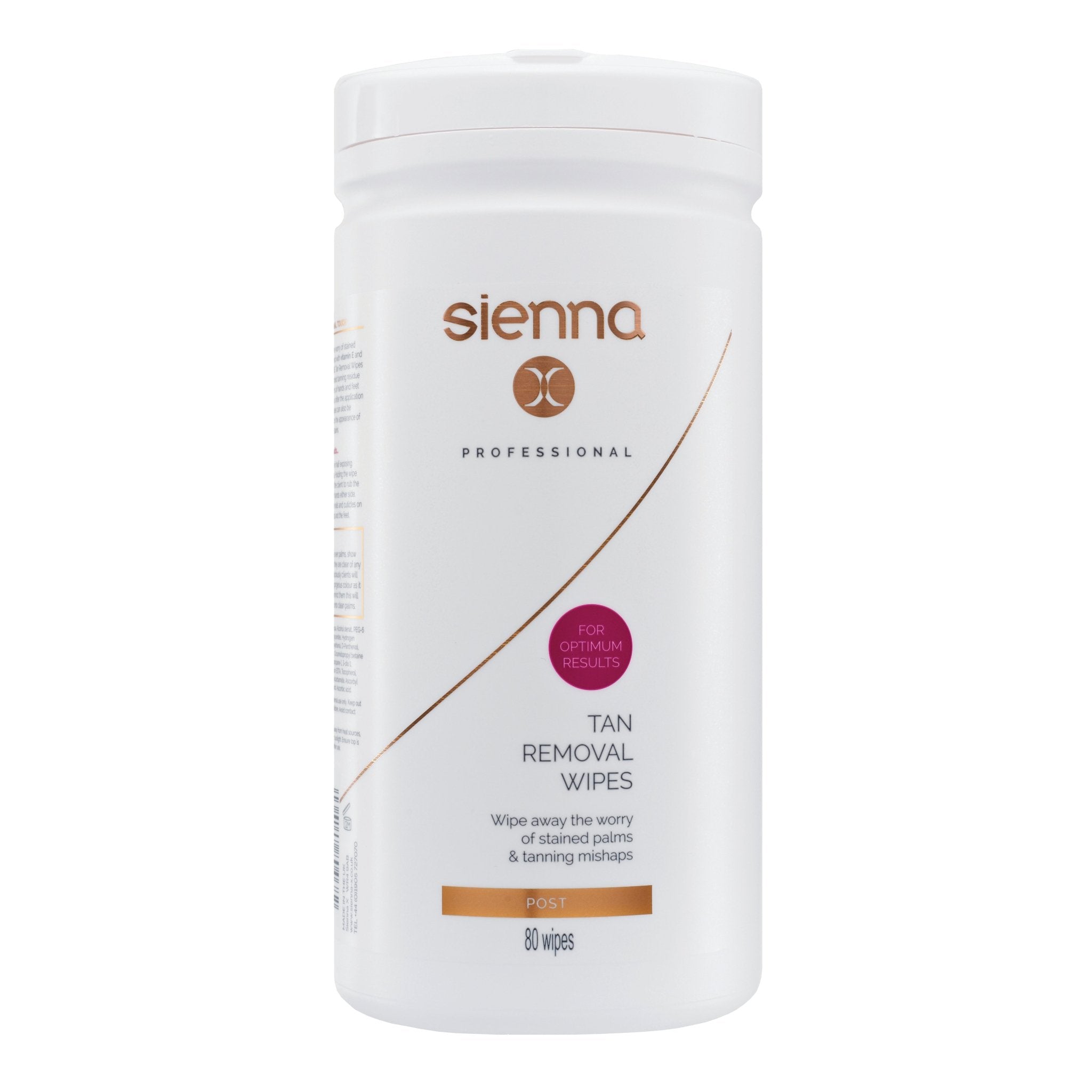 SIENNA X Tan Wipes Pack of 80 - Spray Tan Liquids - SalonExpress