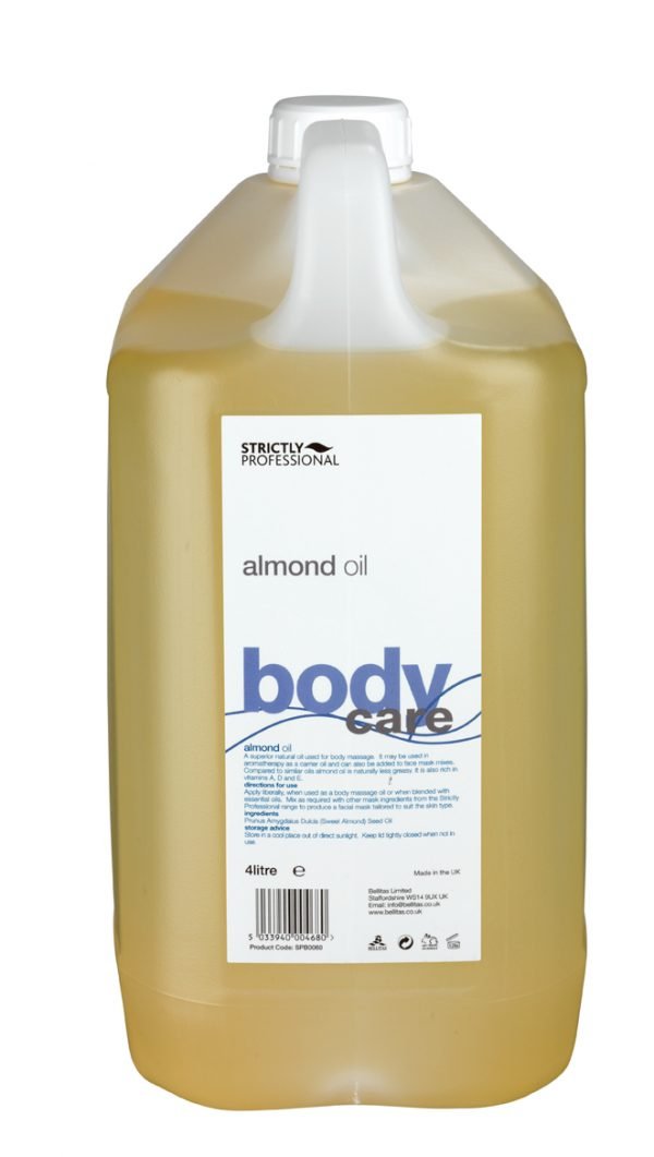 Strictly Professional Almond Oil 4 Litre - Massage Oils/Creams/Gels - SalonExpress