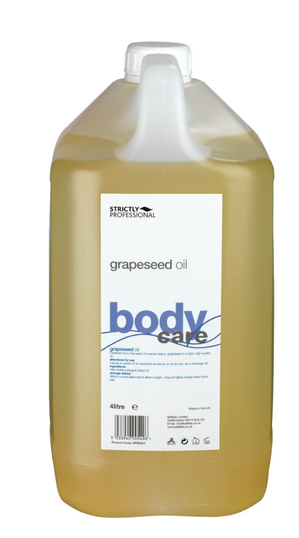 Strictly Professional Grapeseed Oil 4 Litre - Massage Oils/Creams/Gels - SalonExpress