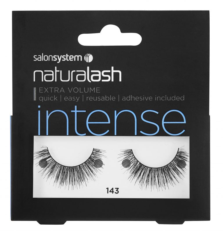 Salon System Naturalash 143 Black Intense Lashes