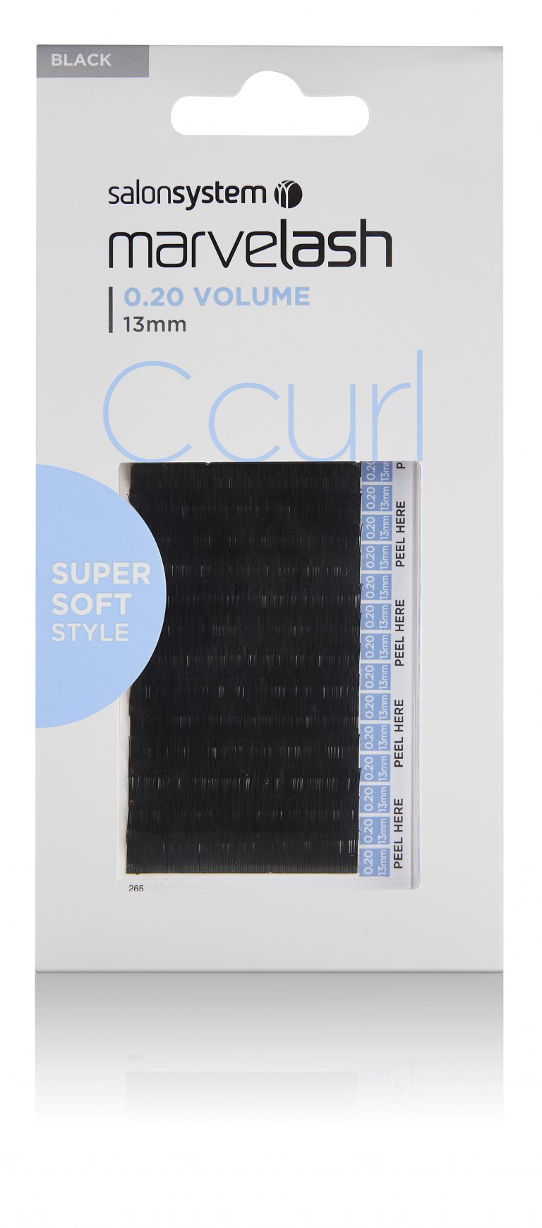 Salon System Marvelash C Curl 0.20, 13mm (Super Soft Lash)