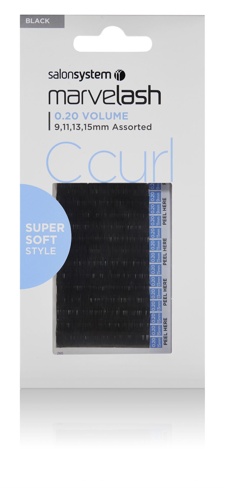 Salon System Marvelash C Curl Extra Volume Combi
