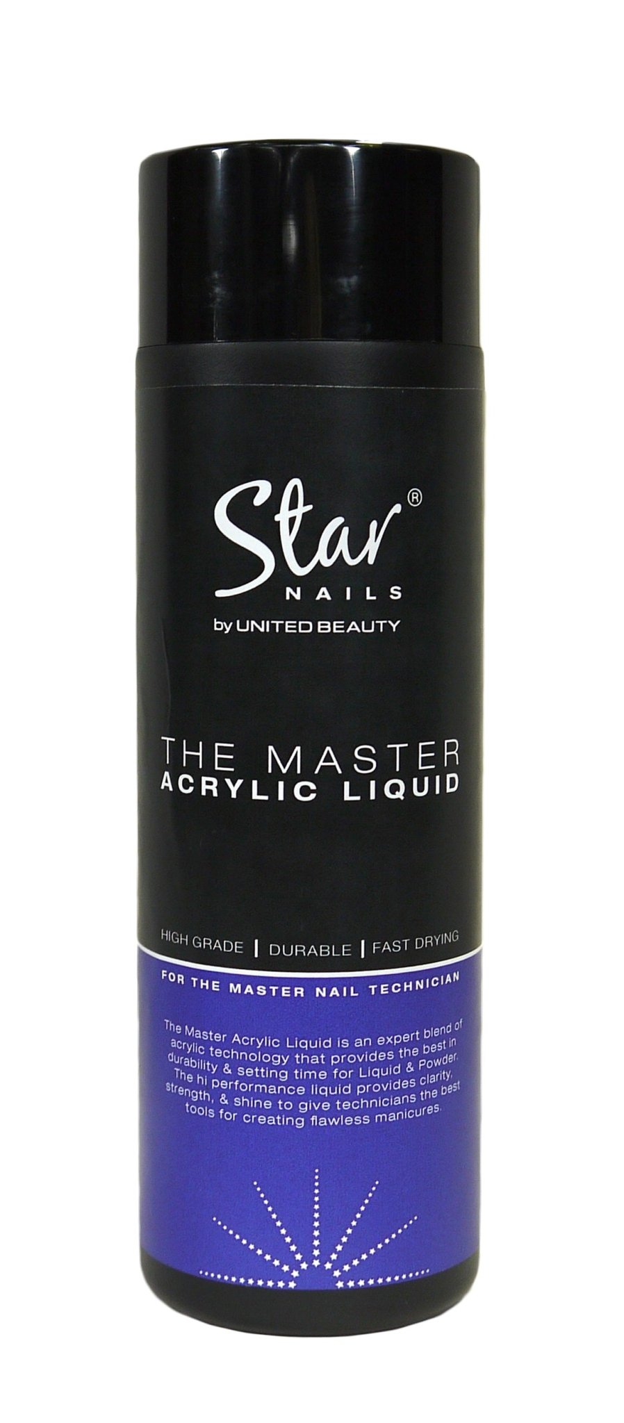 Star Nails Master Monomer Acrylic Liquid 250ml - Acrylic, Fibreglass & Gel - SalonExpress
