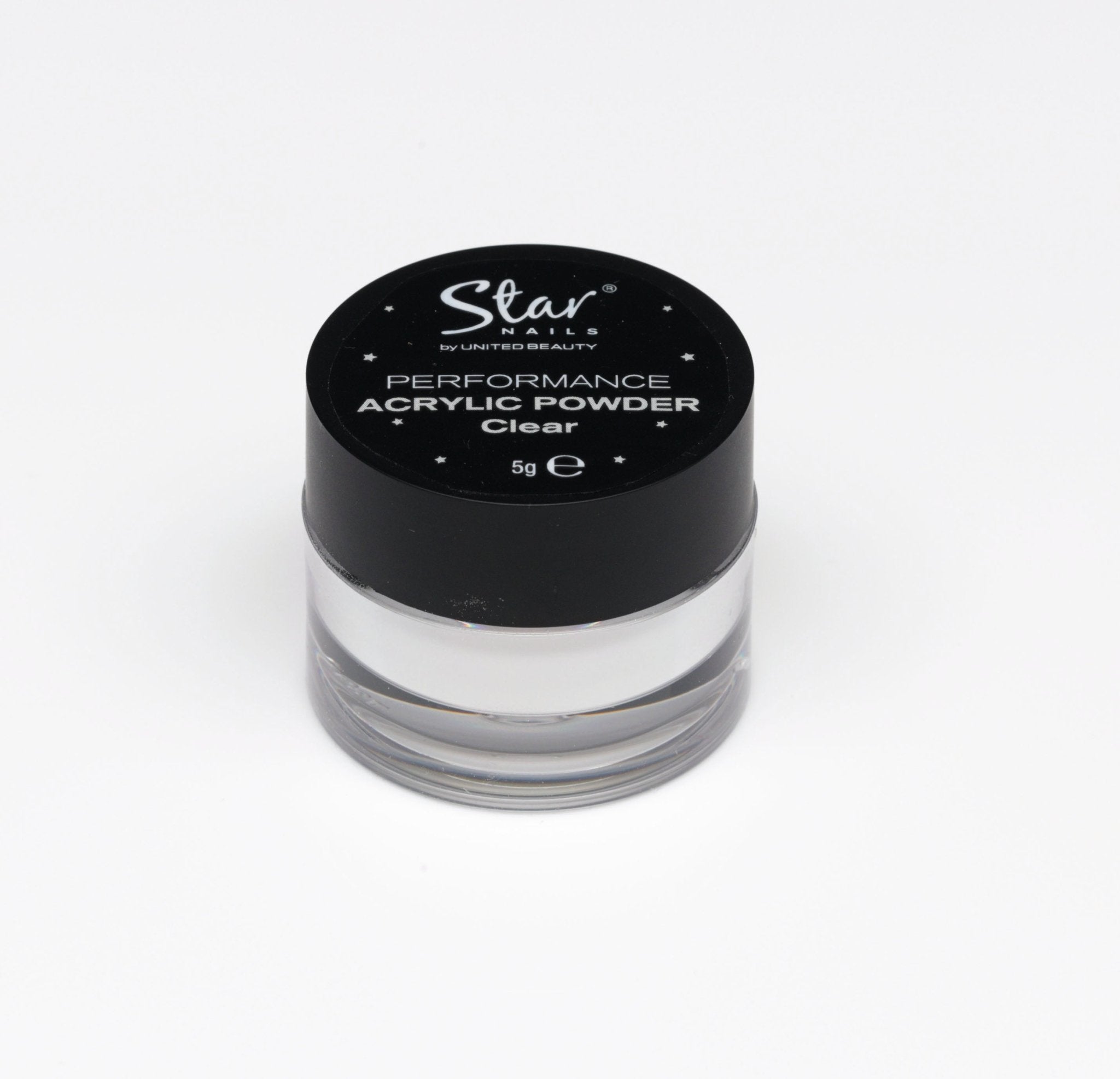 Star Nails Performance Powder Clear 5g - Acrylic, Fibreglass & Gel - SalonExpress