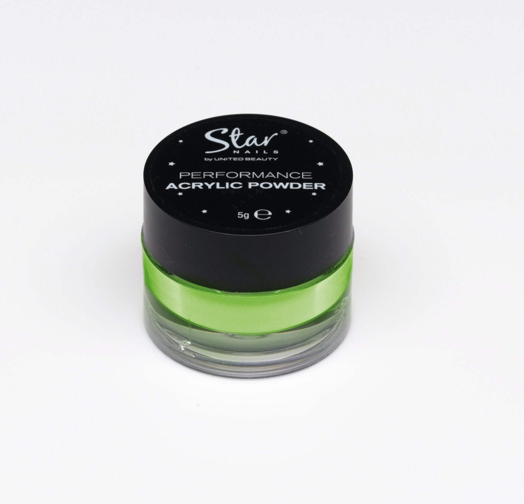 Star Nails Performance Powder Neon Green 5g - Acrylic, Fibreglass & Gel - SalonExpress