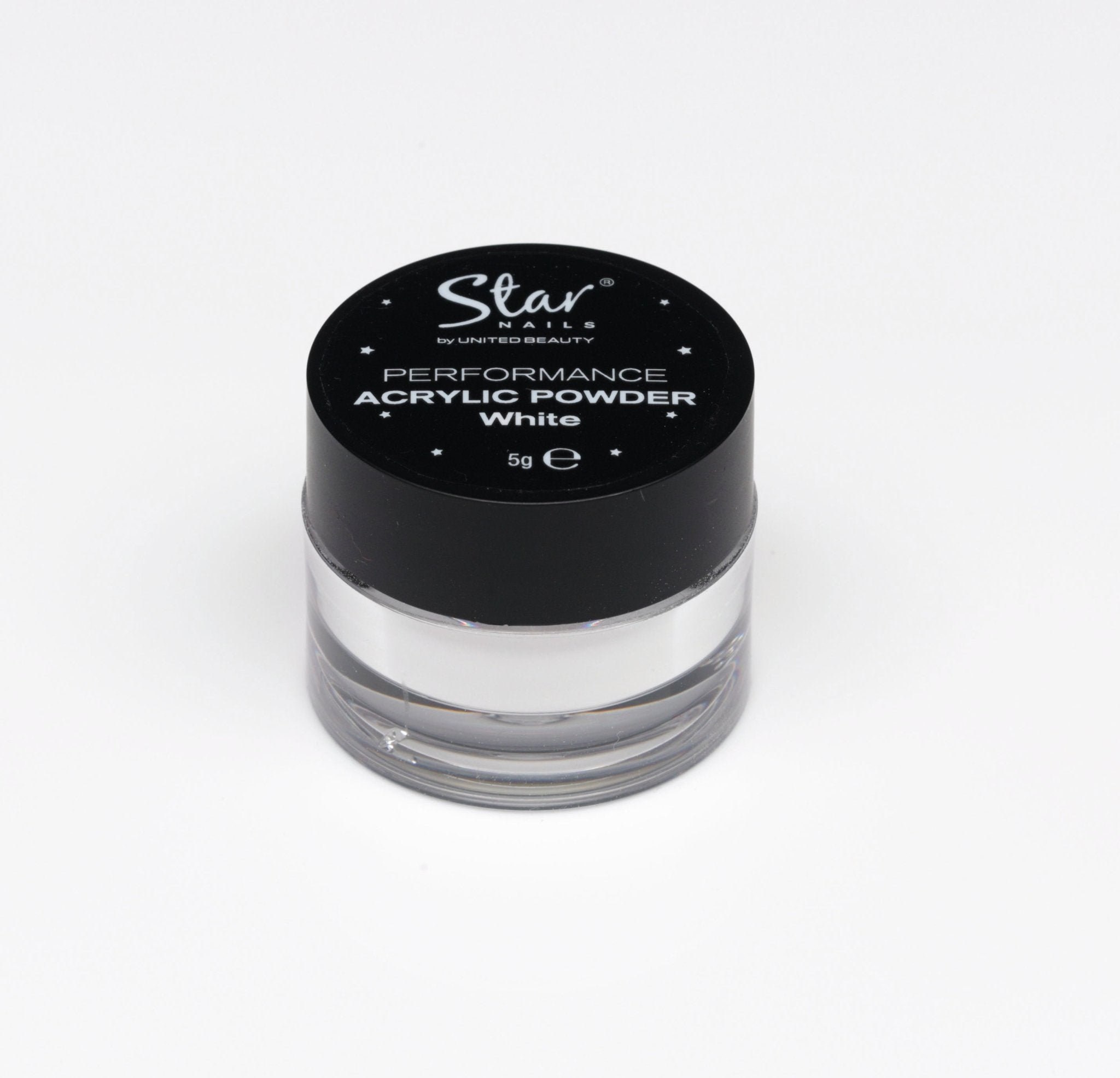 Star Nails Performance Powder White 5g - Acrylic, Fibreglass & Gel - SalonExpress