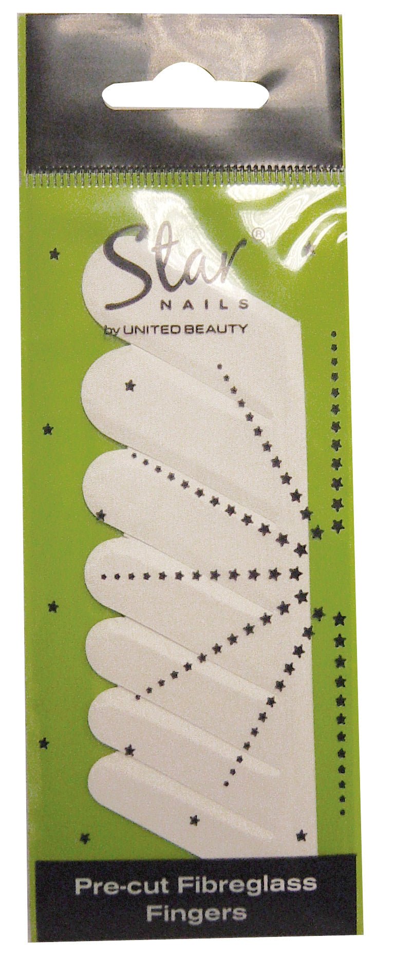 Star Nails Pre - Cut Fibreglass Fingers 10 x 7 Fingers - Acrylic, Fibreglass & Gel - SalonExpress