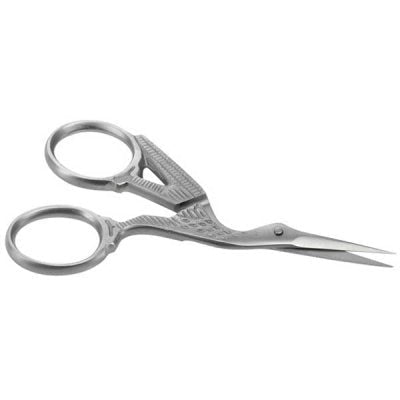 Star Nails Silver Plated Stork Scissors - Manicure Tools - SalonExpress