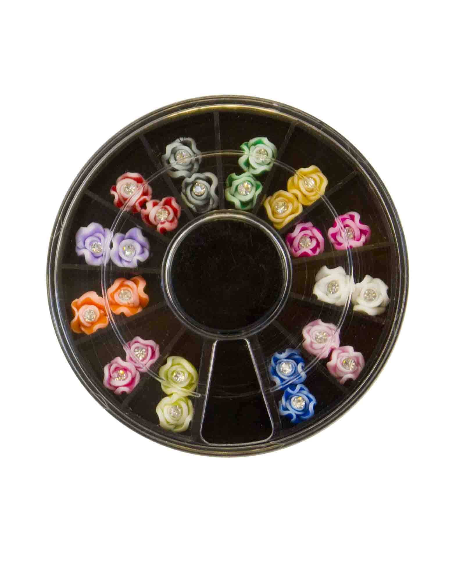 Star Nails Crystal Rose Wheel 3D Diamante - Nail Art - SalonExpress