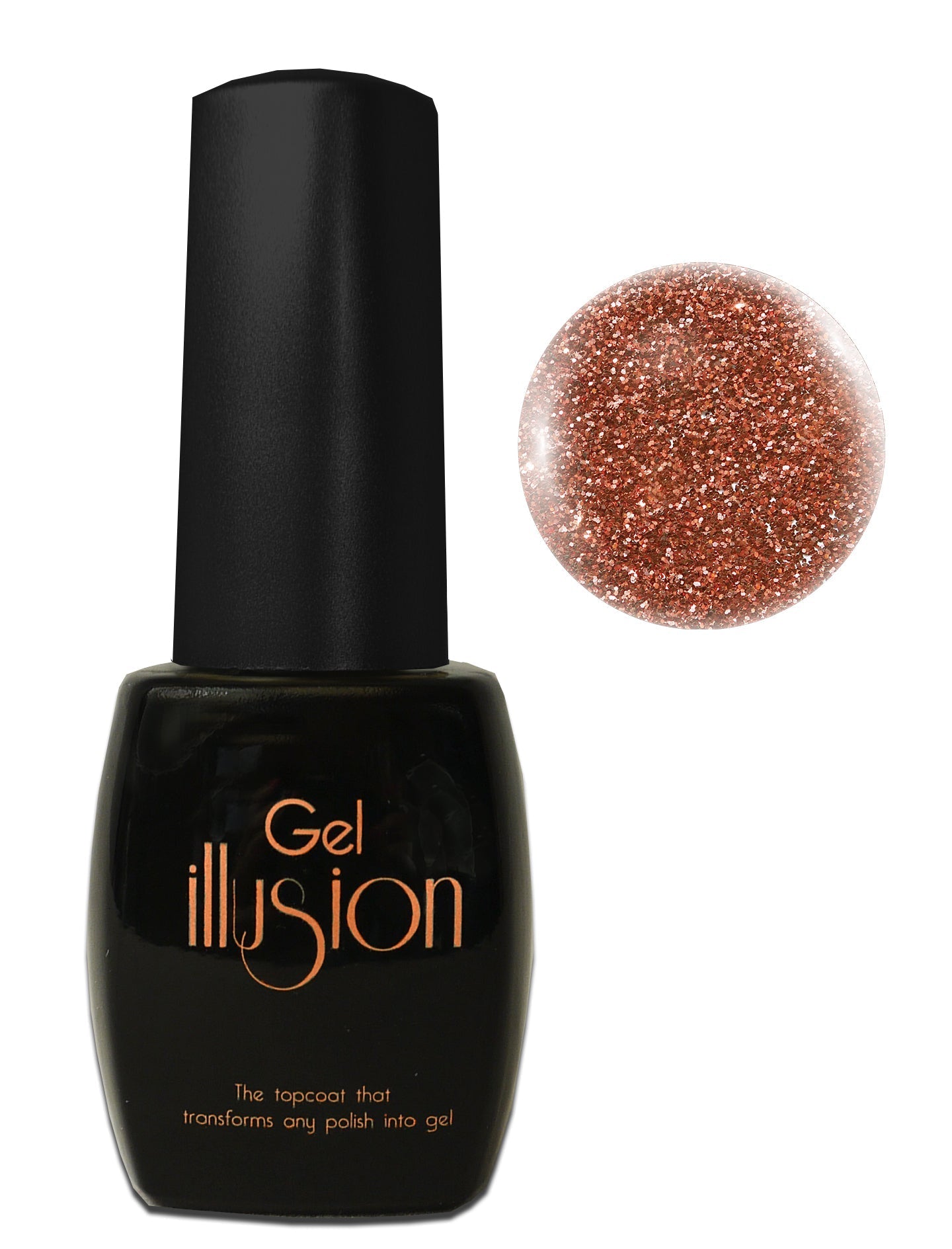 Star Nails Gel Illusion Bronze Glitter Topcoat 14ml - Nail Tips & Glue - Tips - SalonExpress