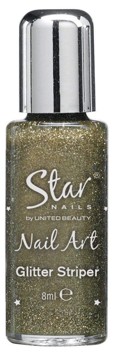 Star Nails Gold Glitter Striper 8ml - Nail Tips & Glue - Tips - SalonExpress