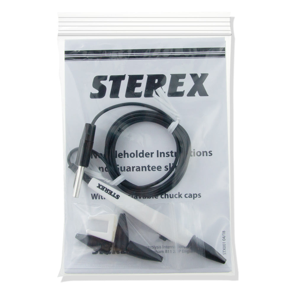 Sterex Needle Holder F Switched Ex Long Black Cable - SalonExpress
