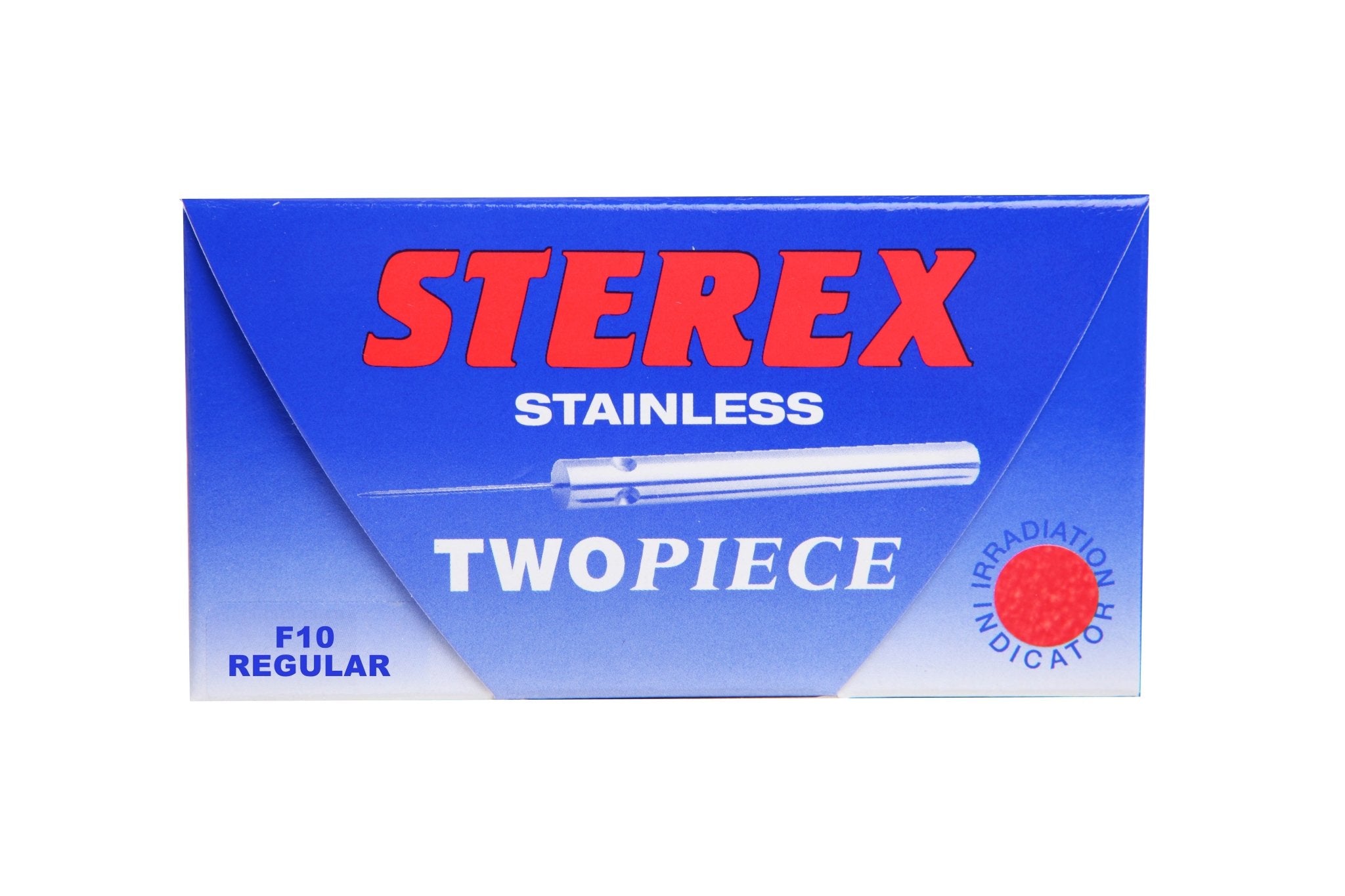 Sterex Stainless Steel 2 Piece F10S Regular Pack of 50 - Needles - SalonExpress